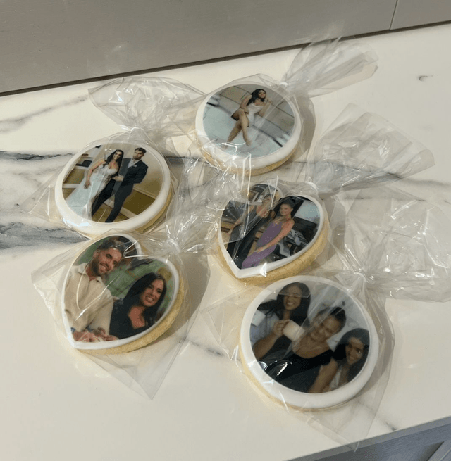 Photo Sugar Biscuits Box (6 biscuits)